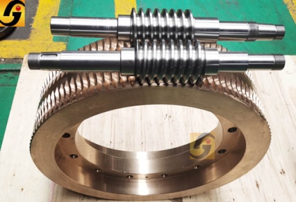 双导程可调节蜗轮蜗杆